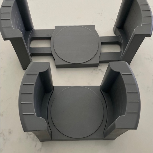 Set of 2 expandable plate caddy or organizer - Picture 3 of 5